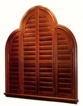 Sussex Wood Shutters- Arched