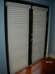 2 in. Wood blinds direct install to French doors 2